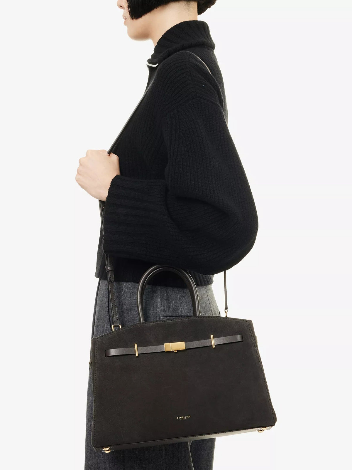 Margaux - Stylish Midi Leather Handbag
