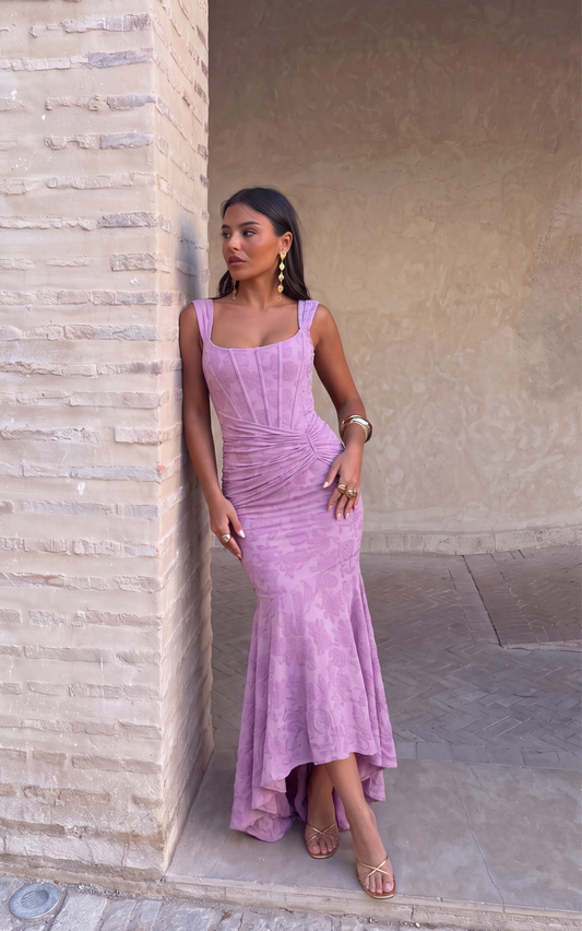 Juliette - Asymmetric Chiffon Cocktail Dress