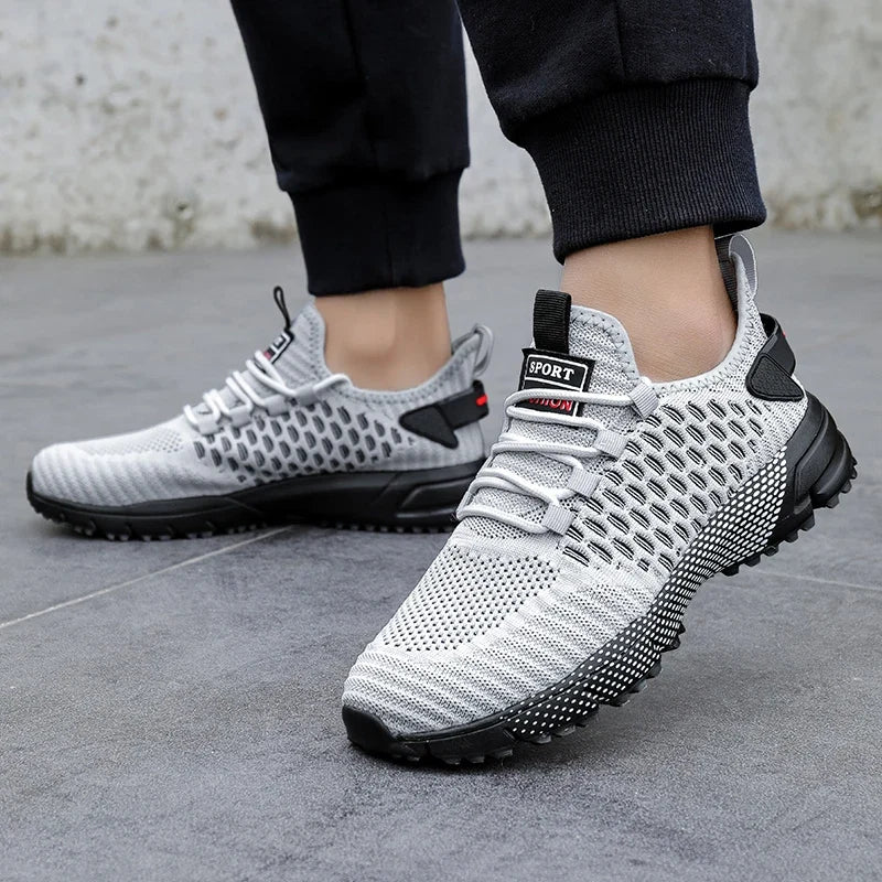Ryan - Breathable Mesh Trainers - view 6