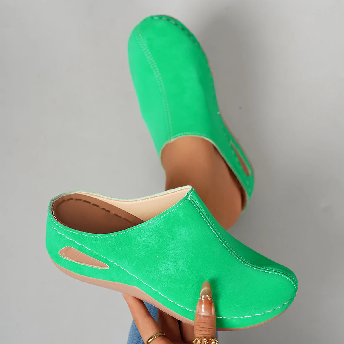 Colleen - Unlined Orthopedic Slippers