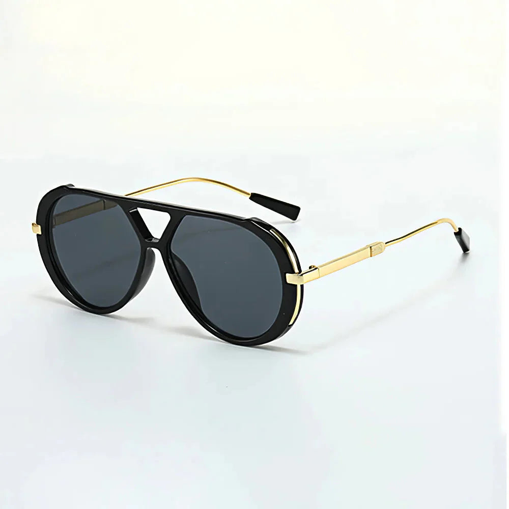 Panther | Retro Aviator Sunglasses - view 5
