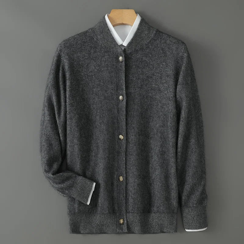 Ashton | Button-Up Cashmere Sweater - view 7