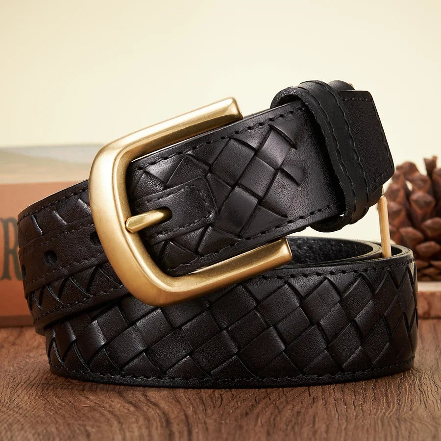 Russell - Braided Leather Belt - view 8