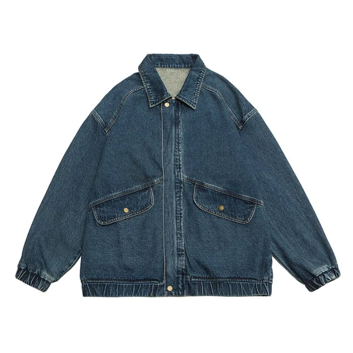 Ryder - Oversized Boxy Denim Jacket