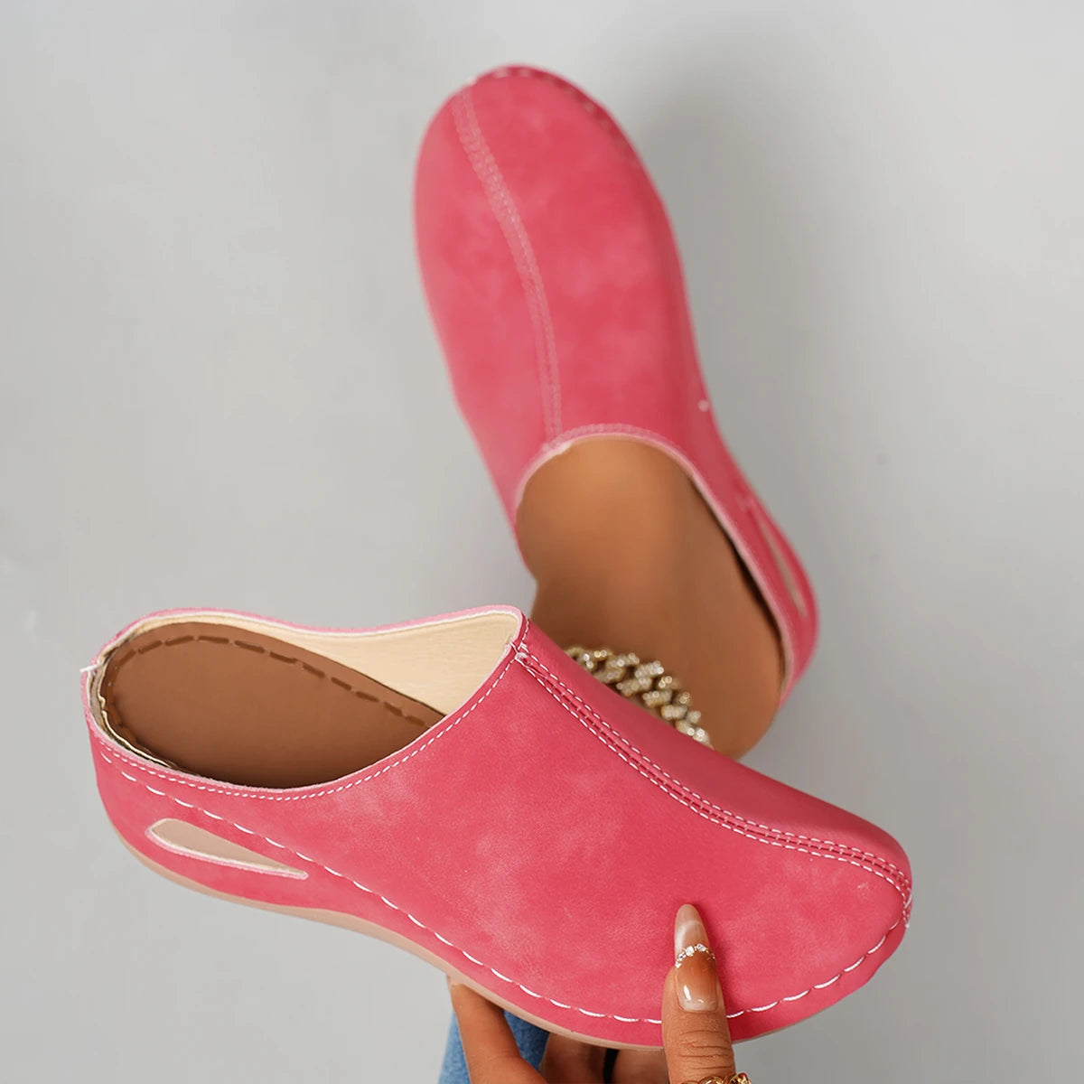 Colleen - Unlined Orthopedic Slippers
