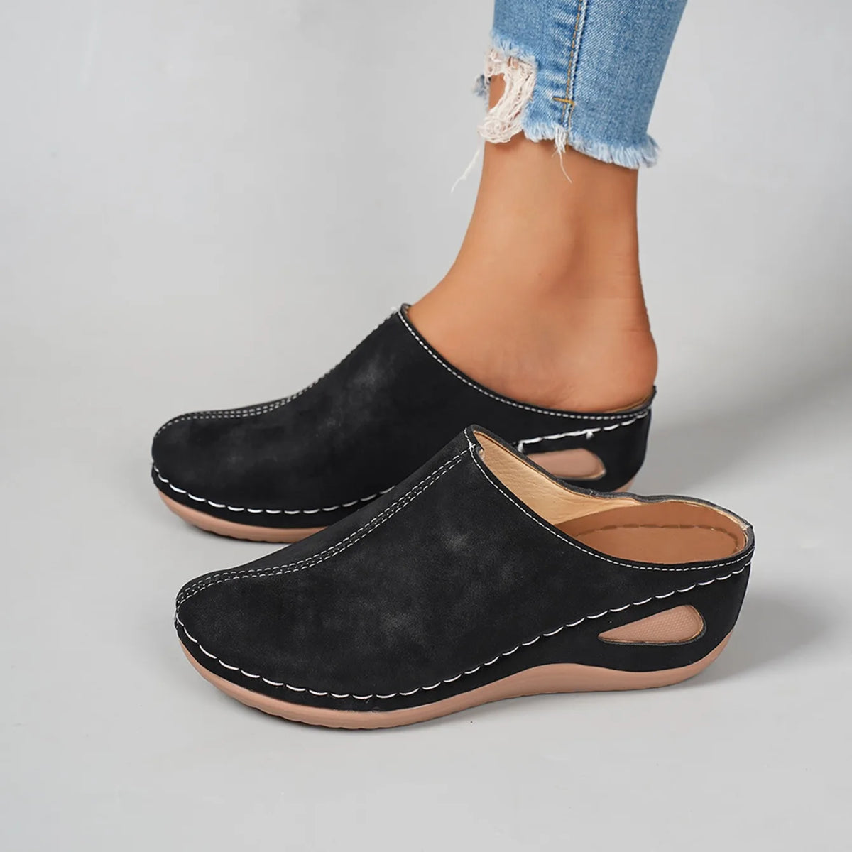 Colleen - Unlined Orthopedic Slippers