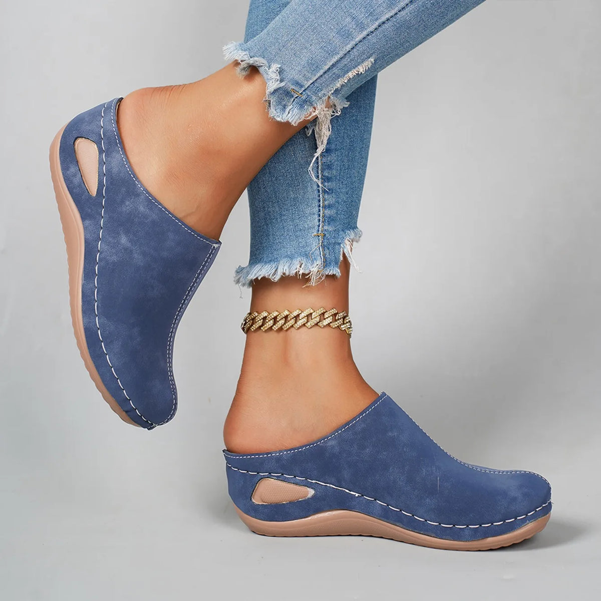 Colleen - Unlined Orthopedic Slippers