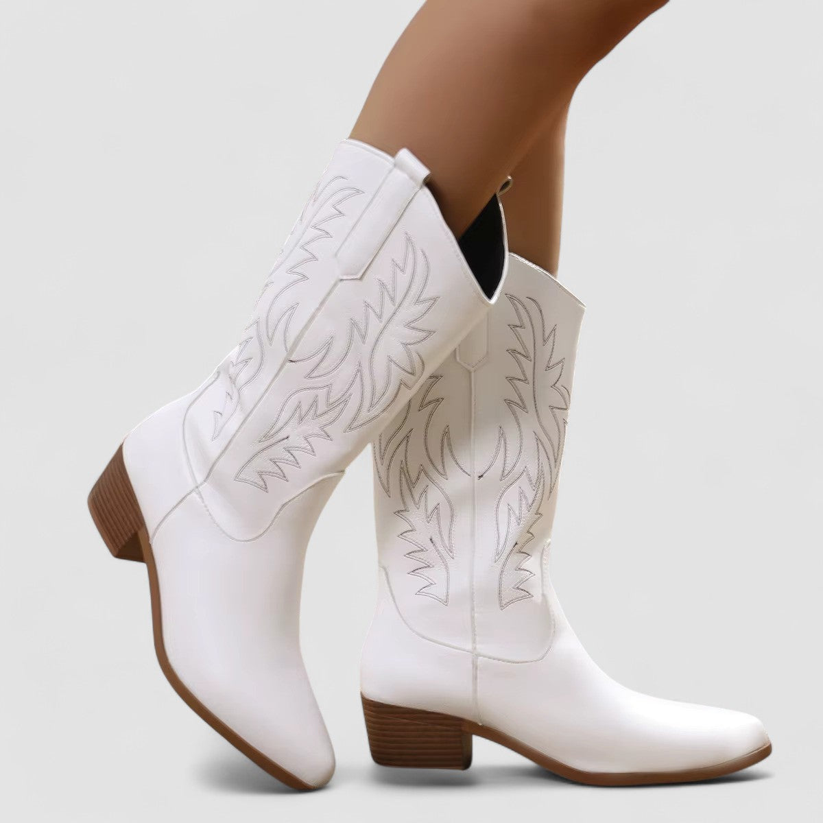 Claire - Classic Arch-Support Cowboy Boots