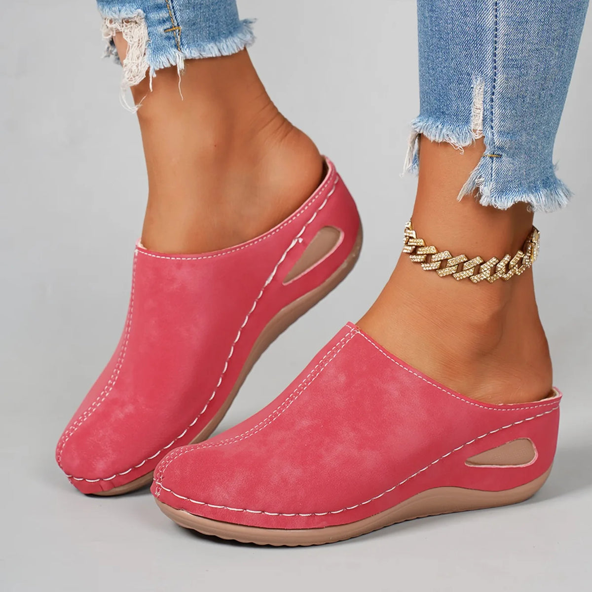 Colleen - Unlined Orthopedic Slippers