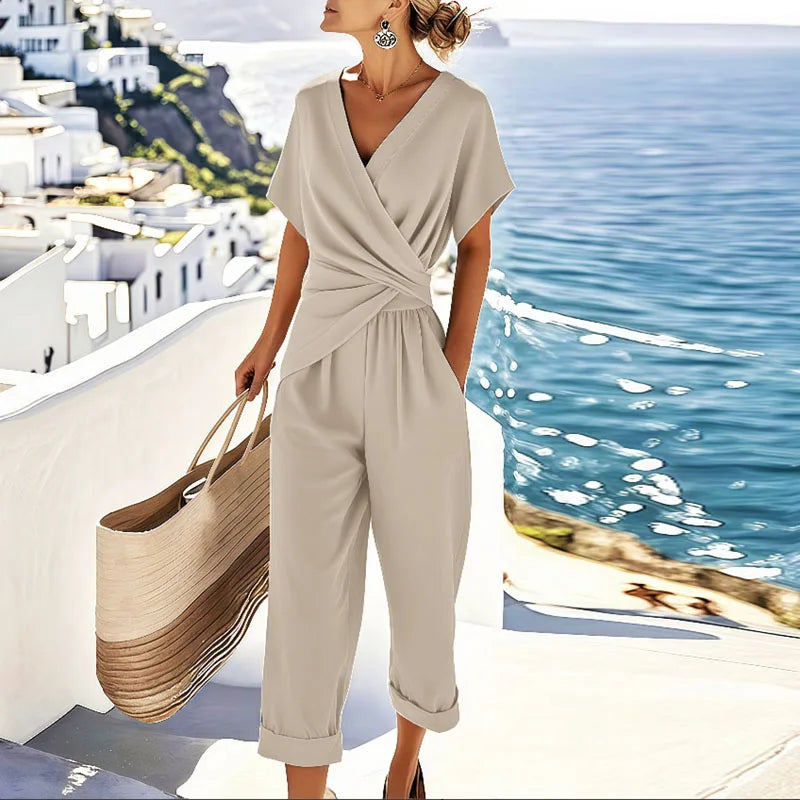 Camille - Elegant Two-Piece Wrap Set