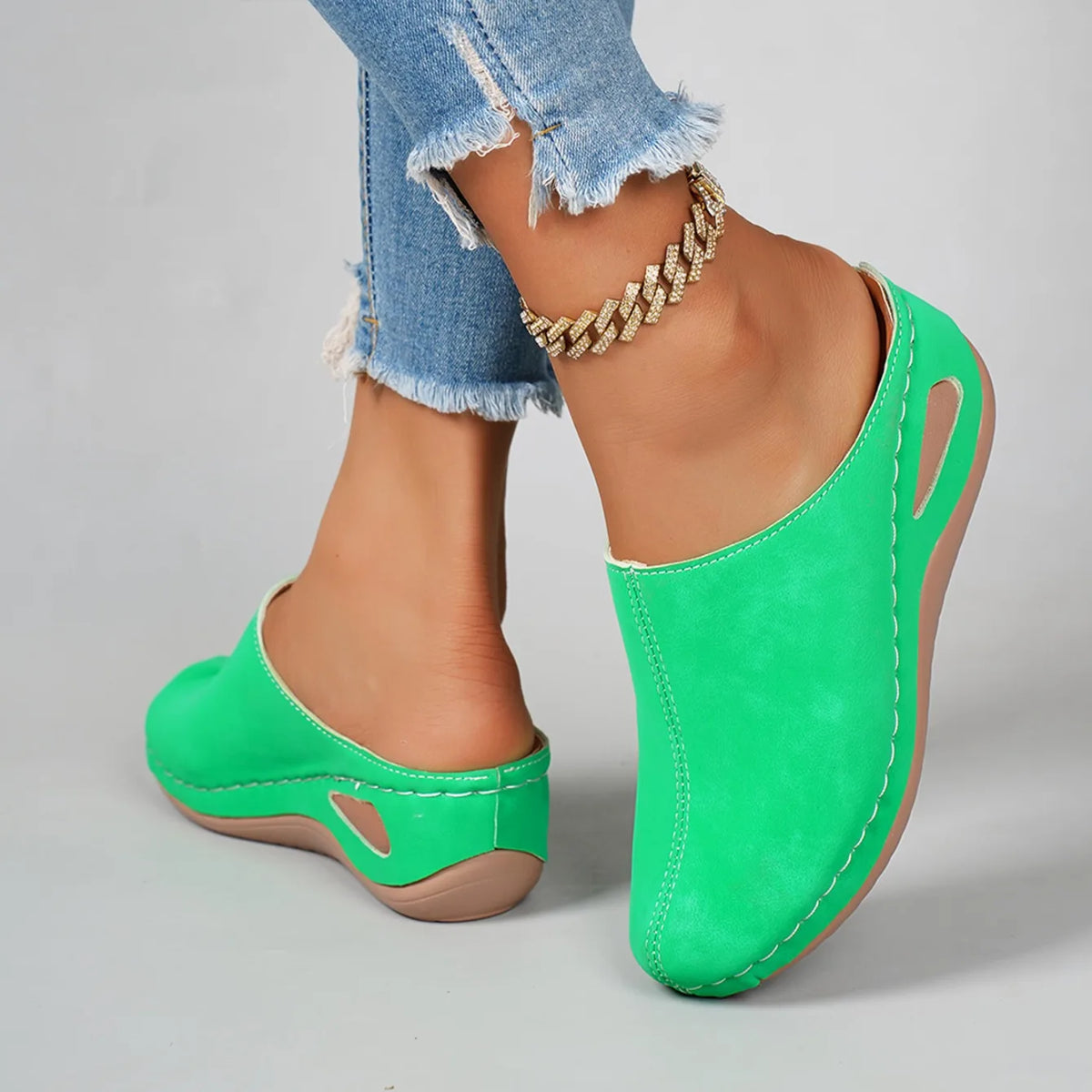 Colleen - Unlined Orthopedic Slippers