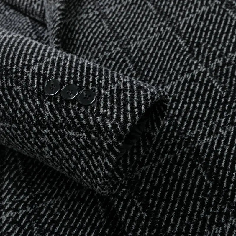 Tristan | Checked Wool-Blend Coat - view 6