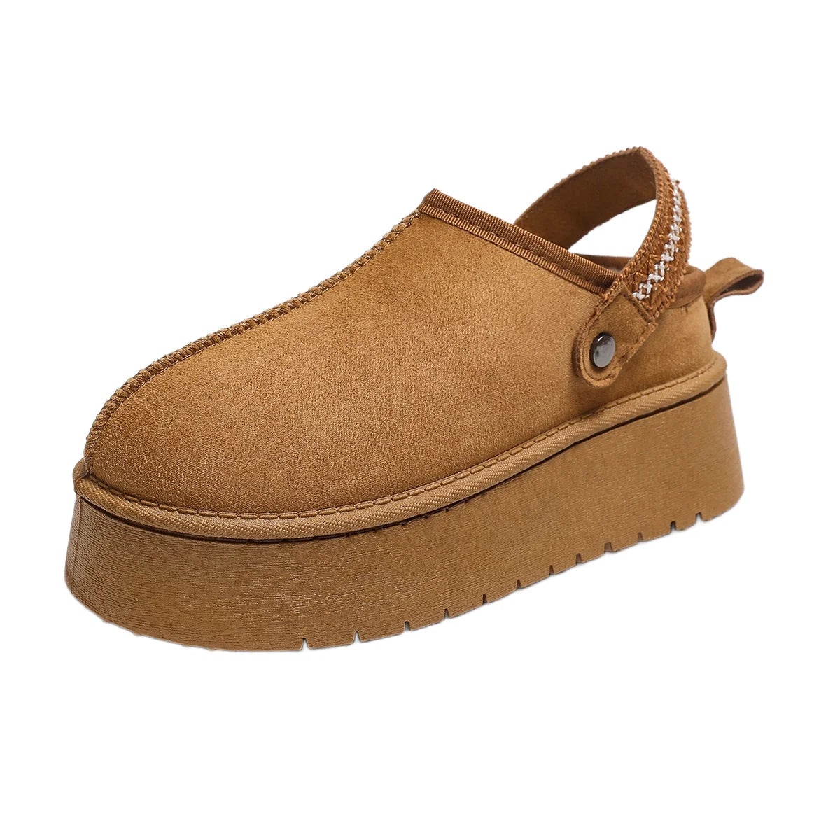 Dawn - Plush-Lined Platform Clogs