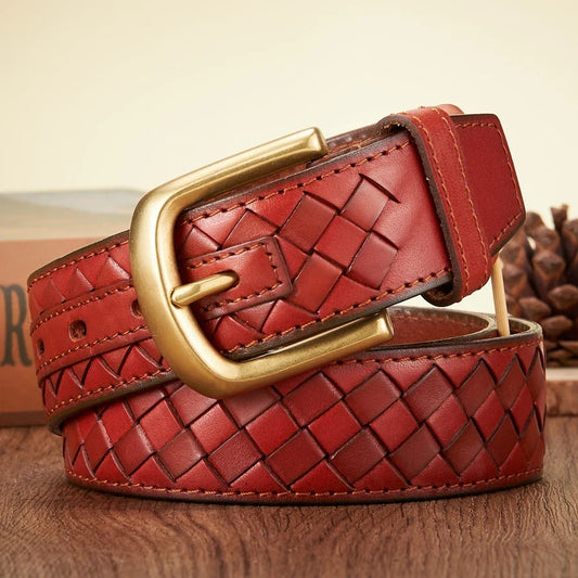 Russell - Braided Leather Belt - view 2