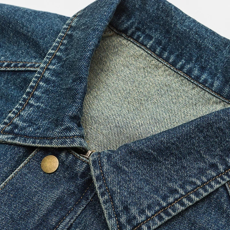 Ryder - Oversized Boxy Denim Jacket - view 4