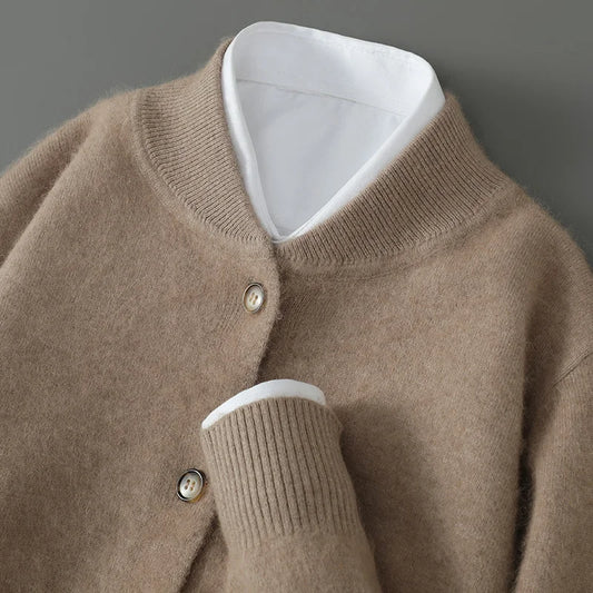 Ashton | Button-Up Cashmere Sweater - view 2