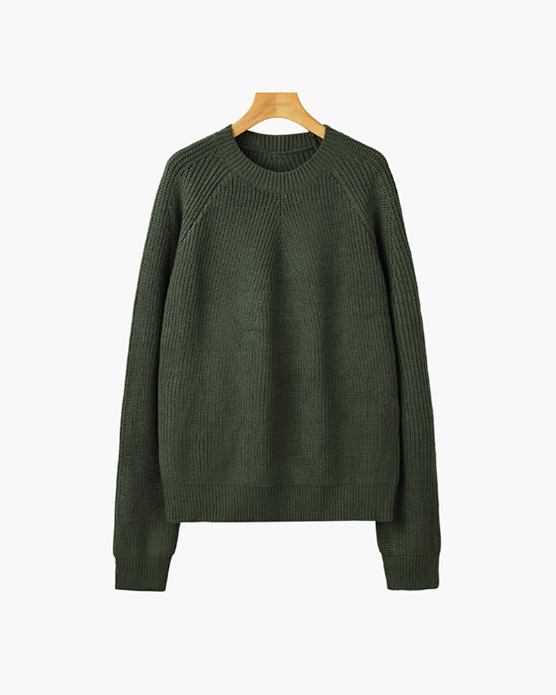 Jasper | Oversized Turtleneck Knit Sweater - view 3