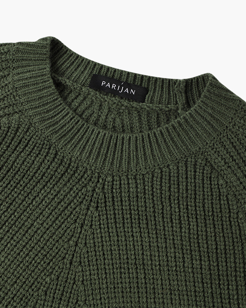 Jasper | Oversized Turtleneck Knit Sweater - view 9