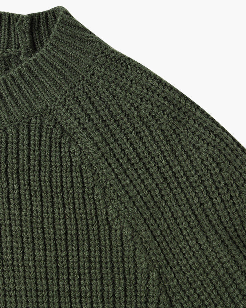 Jasper | Oversized Turtleneck Knit Sweater - view 10