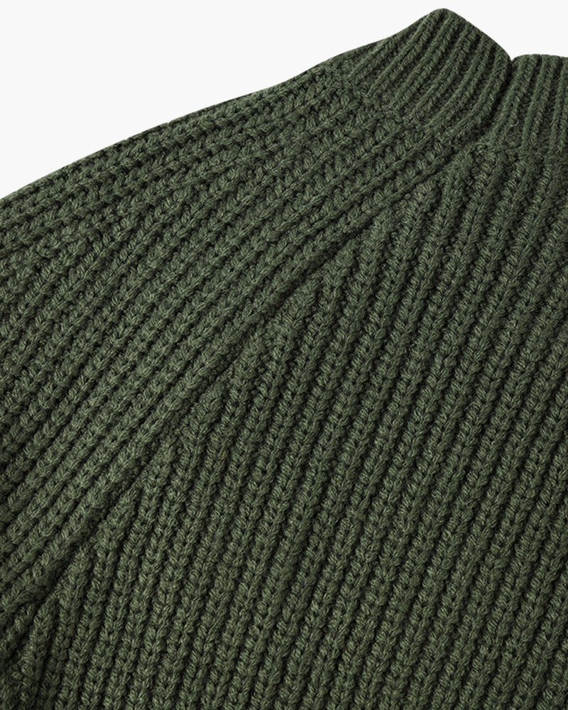 Jasper | Oversized Turtleneck Knit Sweater - view 11