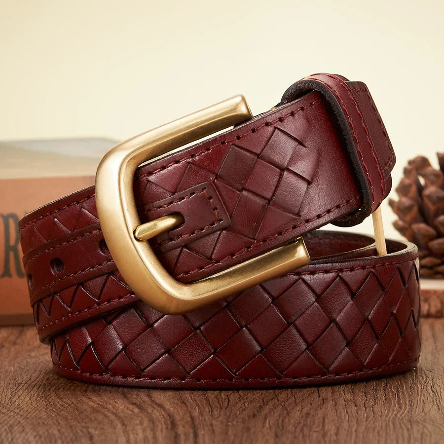 Russell - Braided Leather Belt - view 4