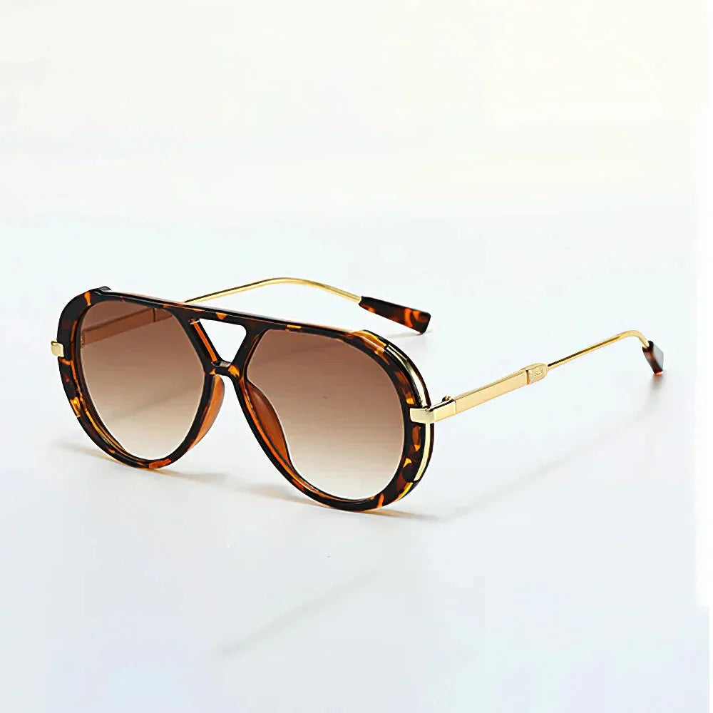 Panther | Retro Aviator Sunglasses - view 4