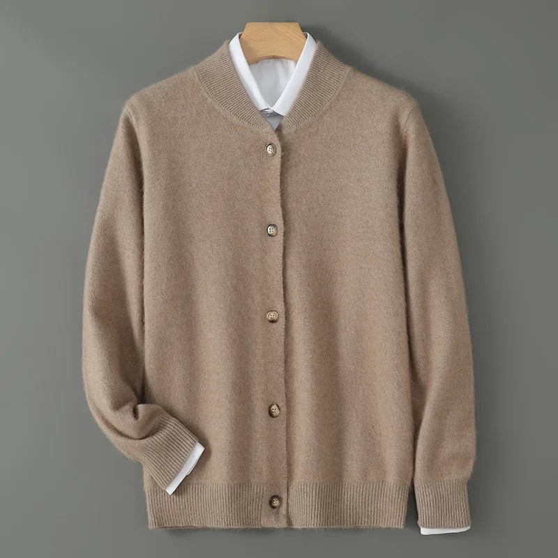 Ashton | Button-Up Cashmere Sweater - view 6