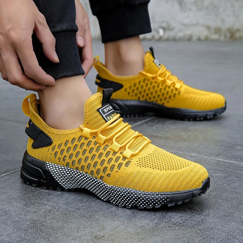 Ryan - Breathable Mesh Trainers - view 2