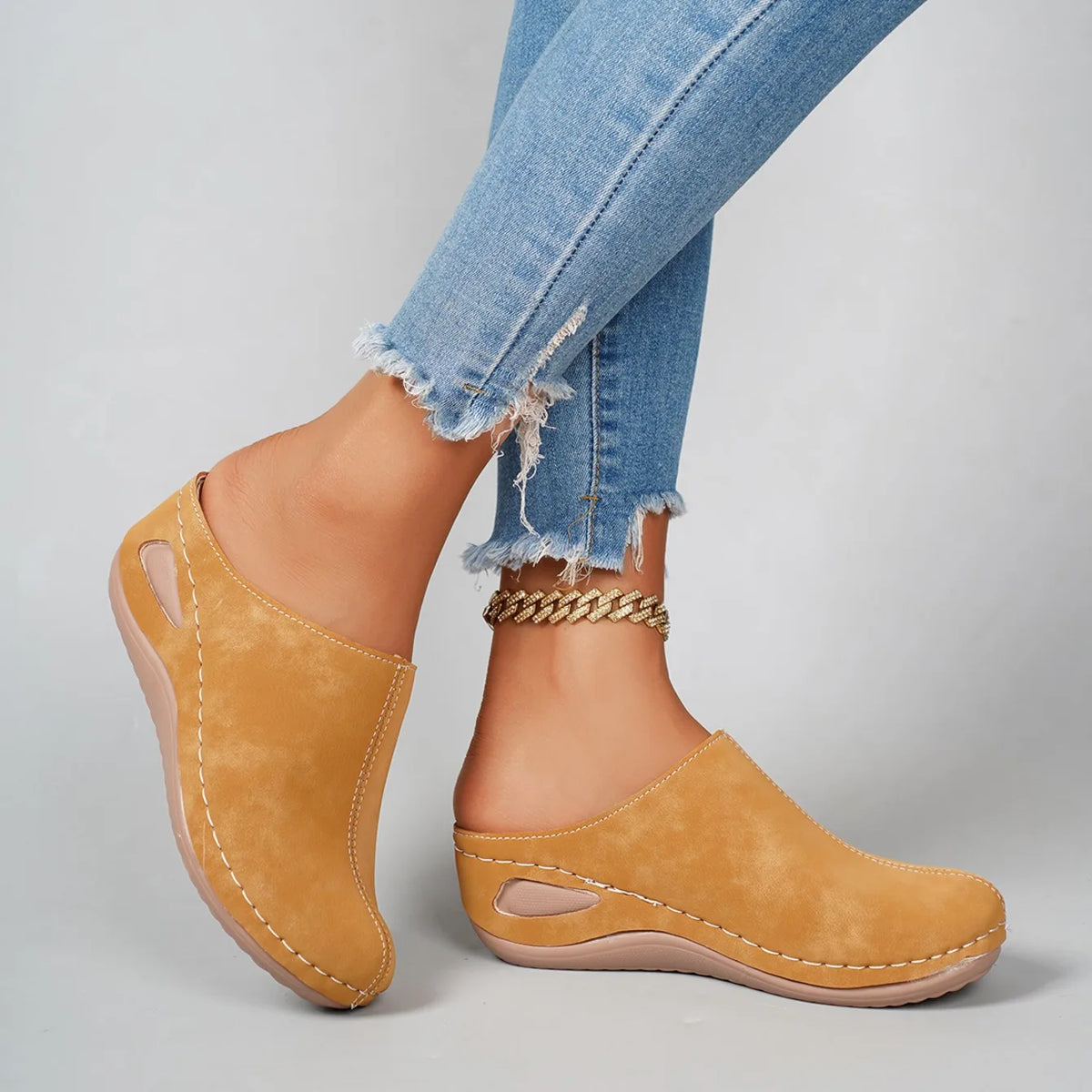 Colleen - Unlined Orthopedic Slippers