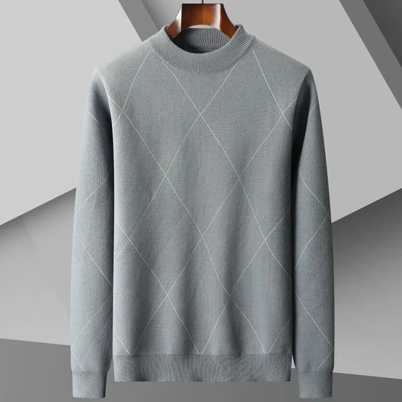 Quentin | Diamond-Knit Cashmere Sweater - view 4
