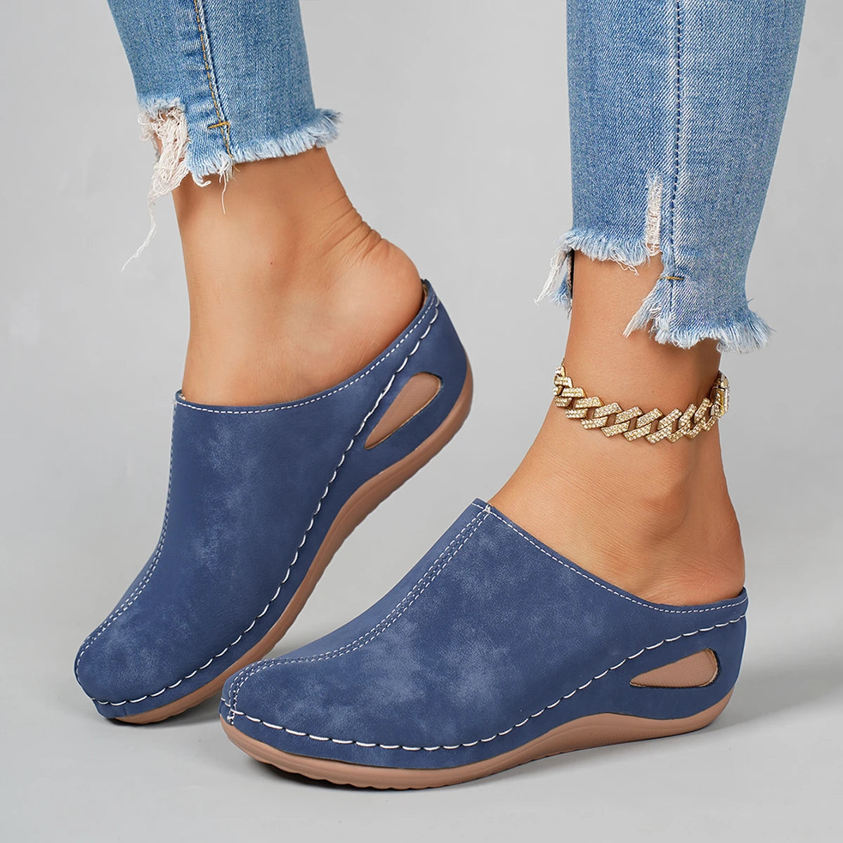Colleen - Unlined Orthopedic Slippers