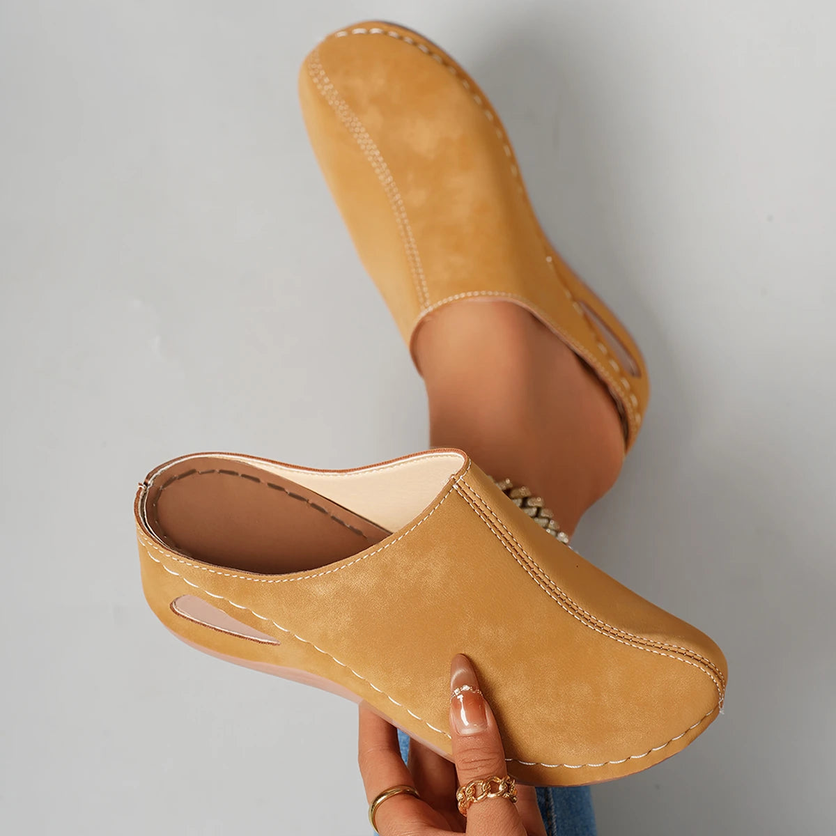 Colleen - Unlined Orthopedic Slippers