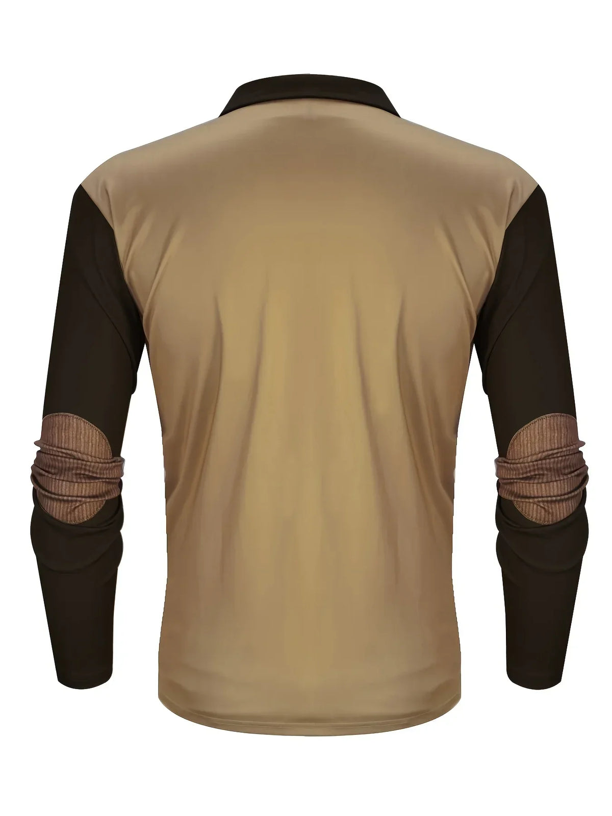 Peter - Deer Print Half-Zip Shirt