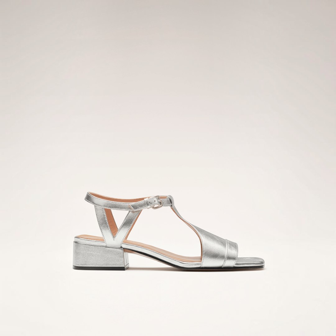 Danielle | Silver Sandals - view 3