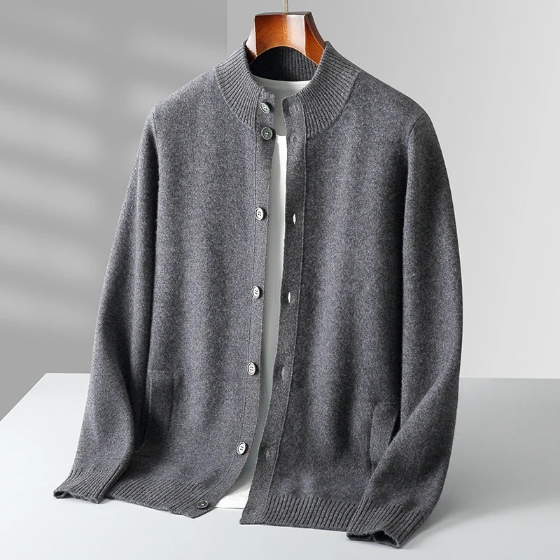 Desmond | Merino Wool Cardigan - view 3