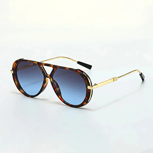 Panther | Retro Aviator Sunglasses - view 2