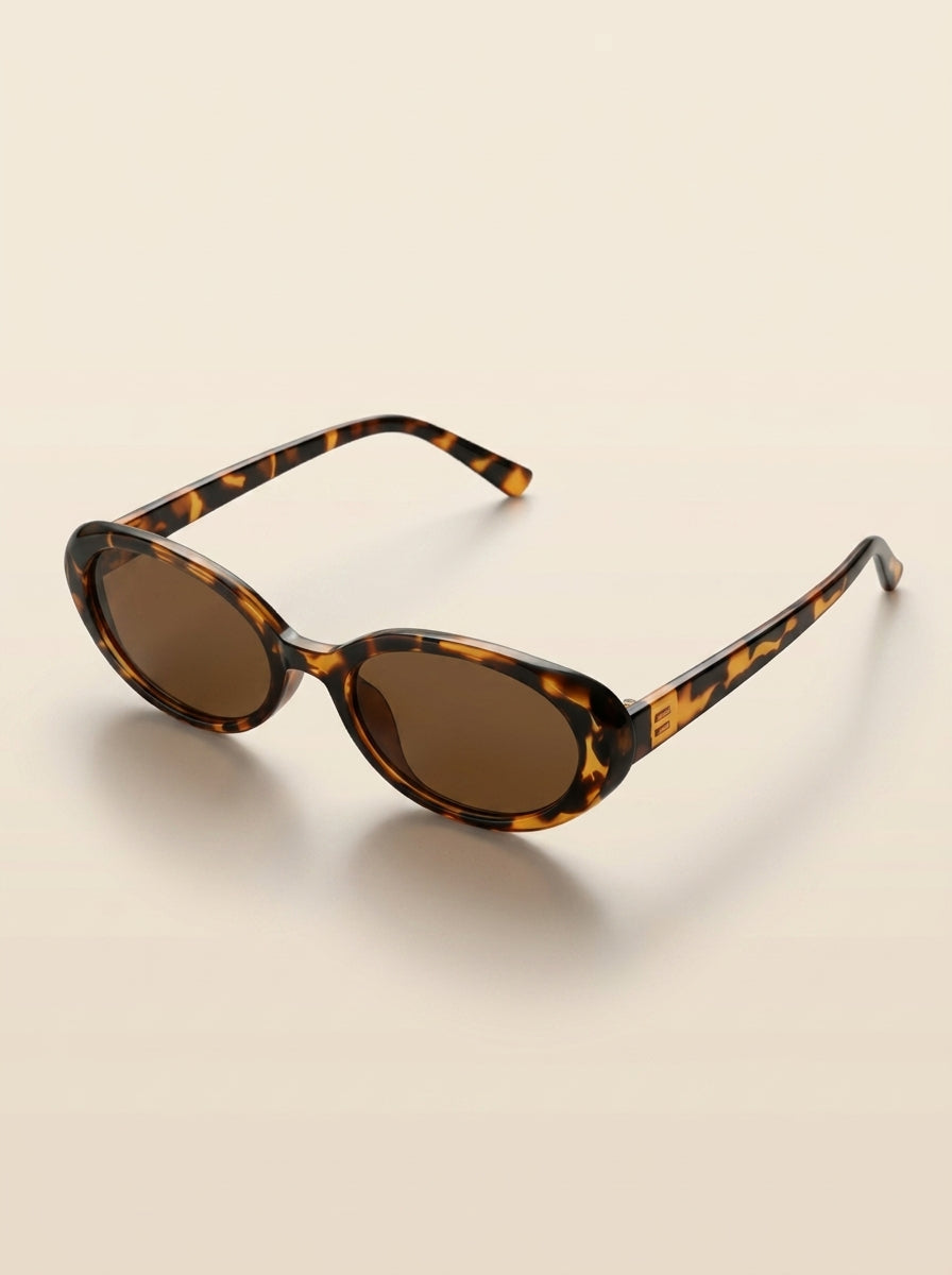 Aurora | Oval Lightweight Sunglasses - view 6