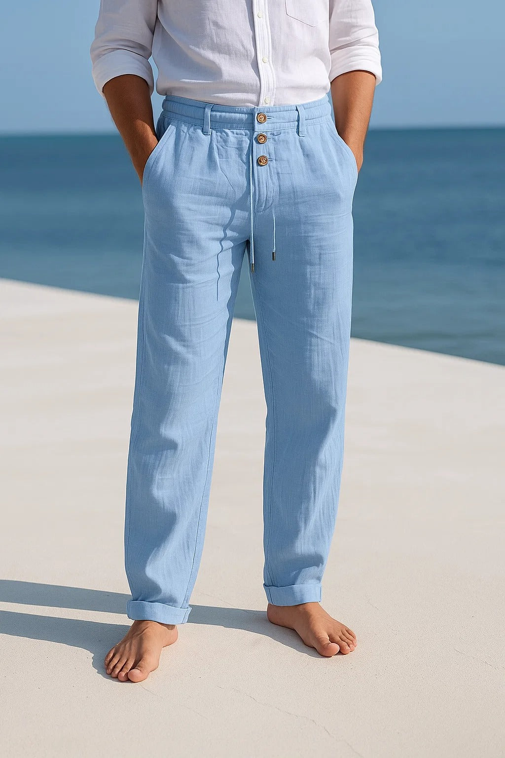 Antoine - Elegant Summer Trousers - Trousers