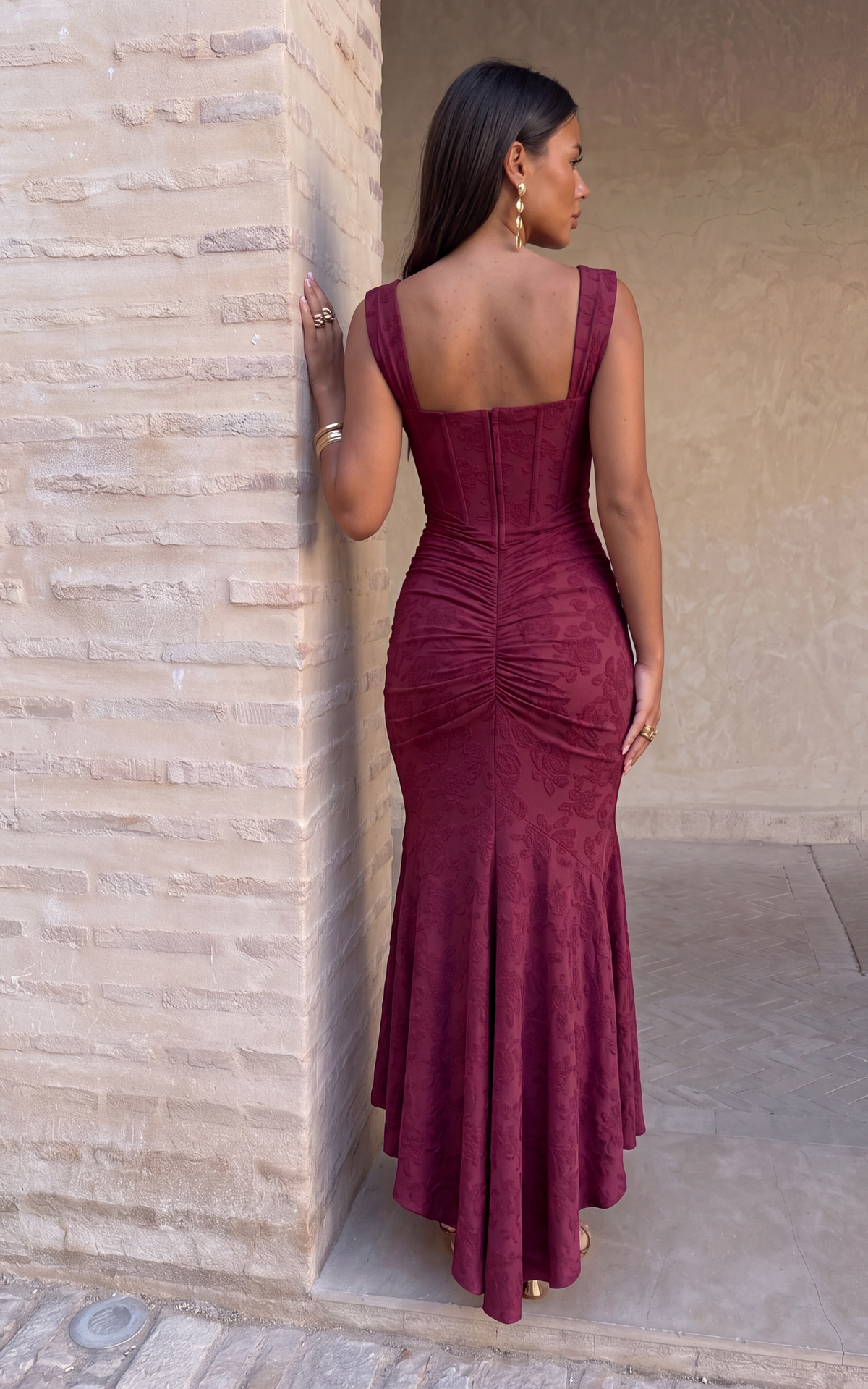 Juliette - Asymmetric Chiffon Cocktail Dress