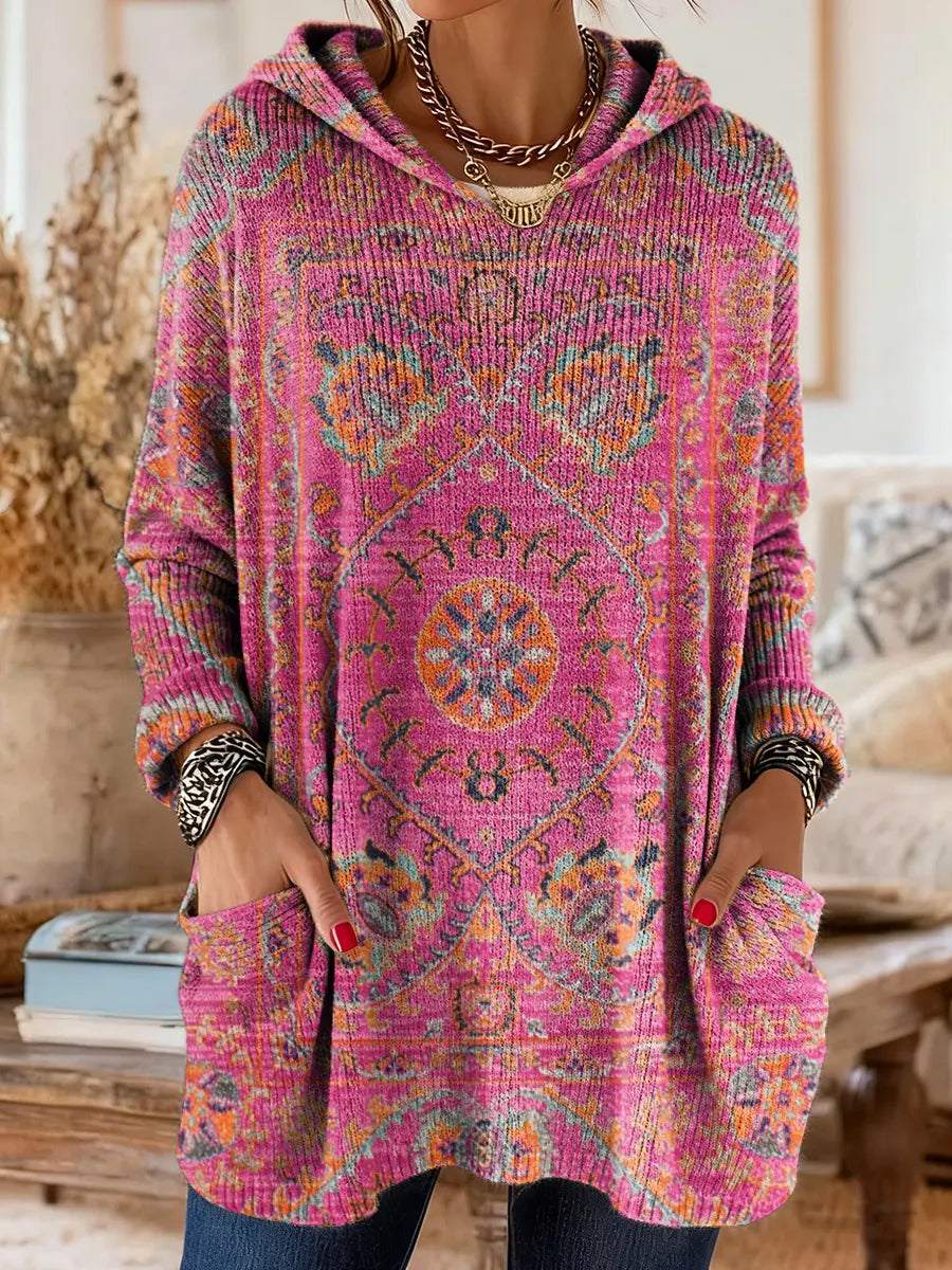 Isla - Cozy Hooded Knit - view 2