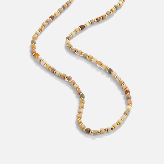 Lily - Natural Stone Beaded Necklace