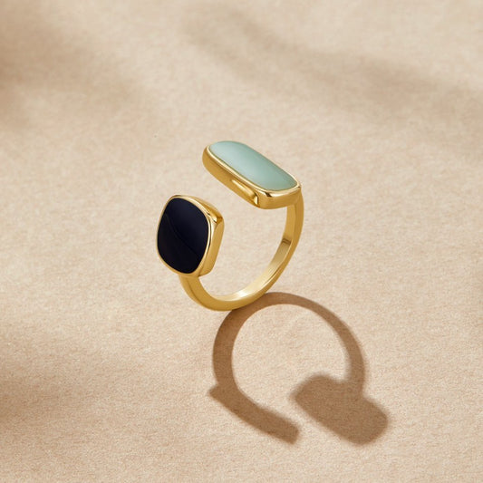 Layla - Aquamarine Wrap Ring