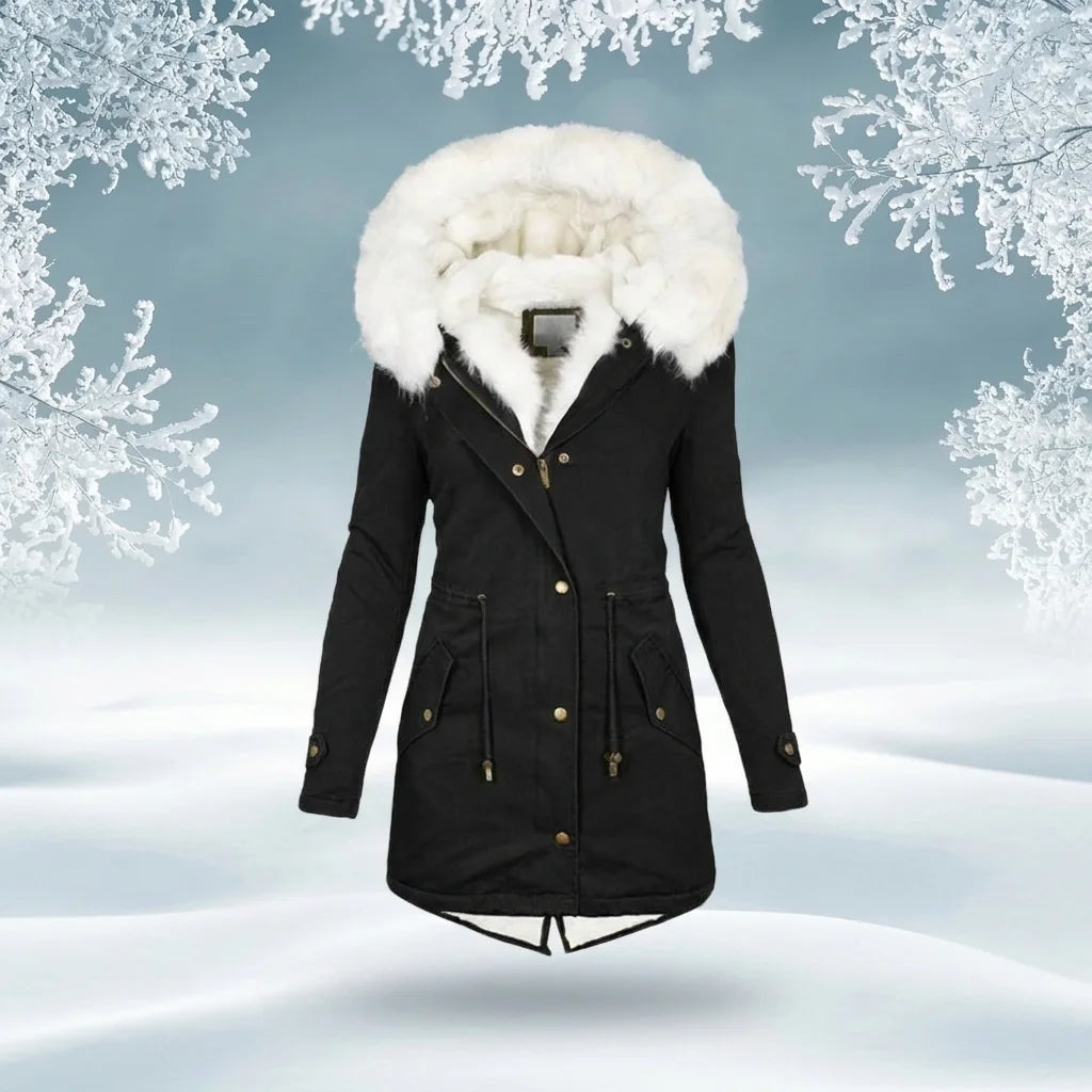 Aurélie - Faux Fur Hooded Parka