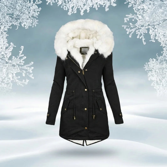 Aurélie - Faux Fur Hooded Parka