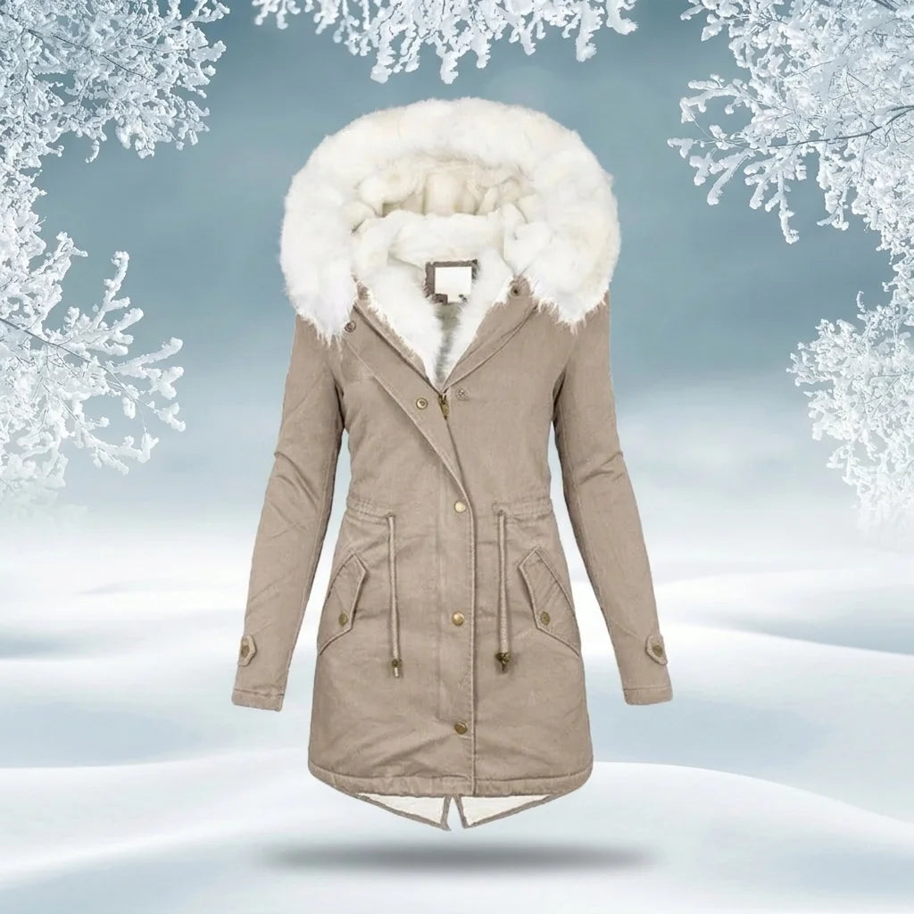 Aurélie - Faux Fur Hooded Parka