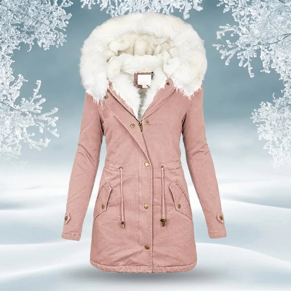 Aurélie - Faux Fur Hooded Parka