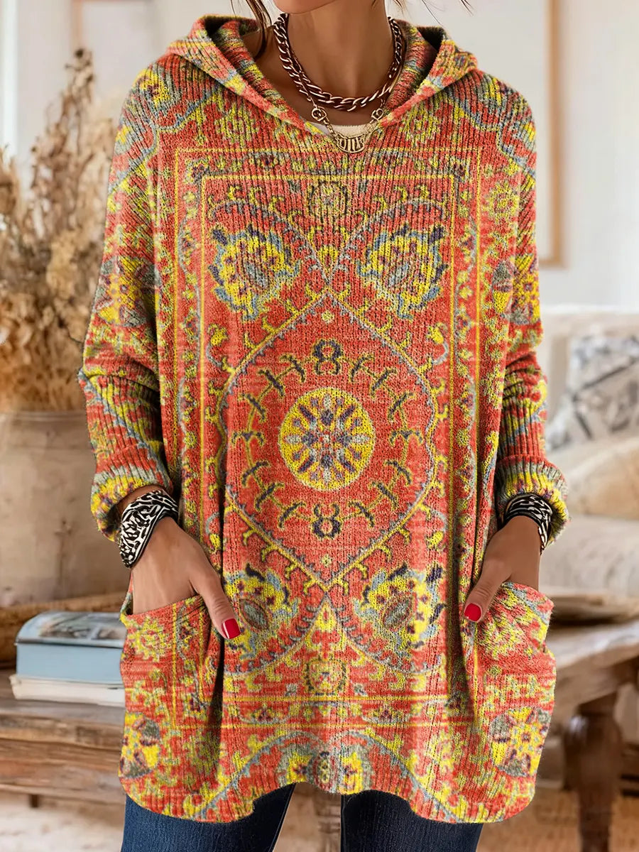 Isla - Cozy Hooded Knit - view 3
