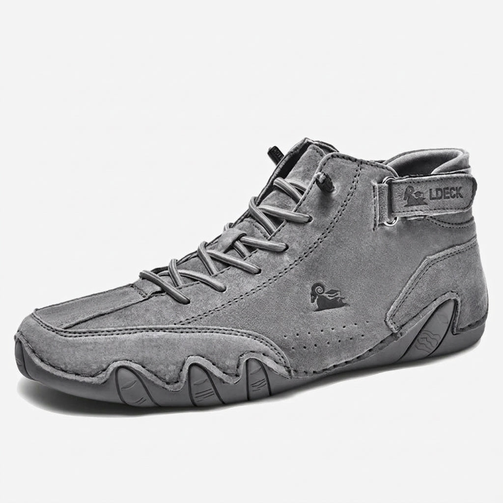 Courtney - Barefoot High-Top Sneakers in Grey