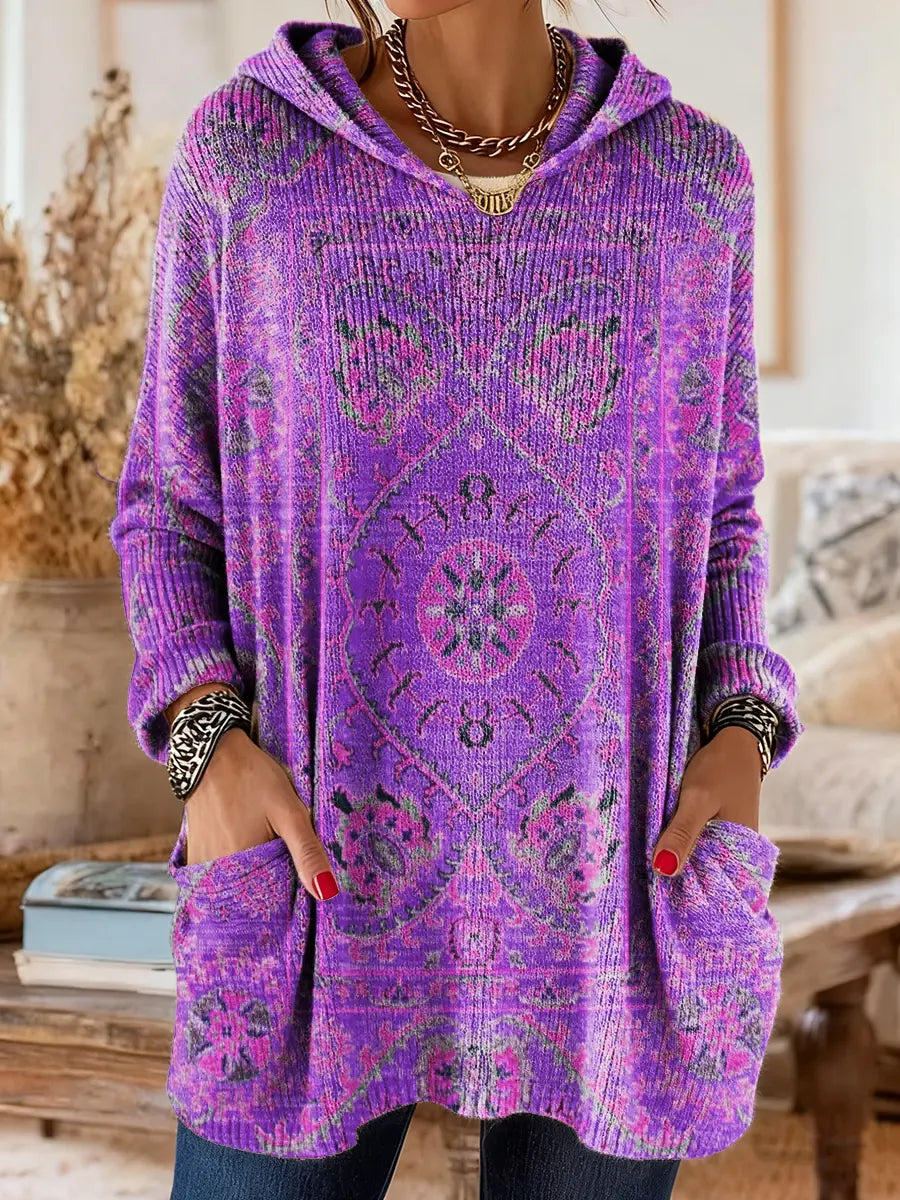 Isla - Cozy Hooded Knit - view 11