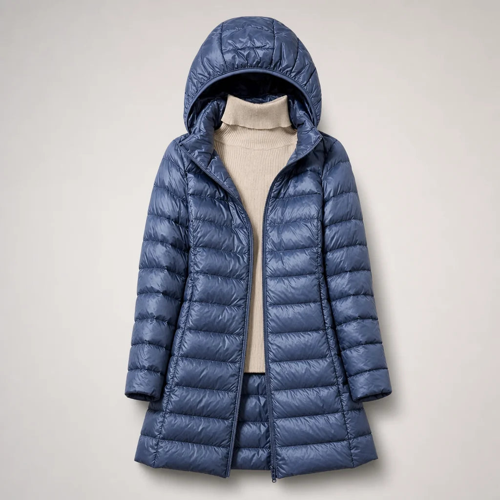 Sasha - Ultralight Down Jacket - Blue